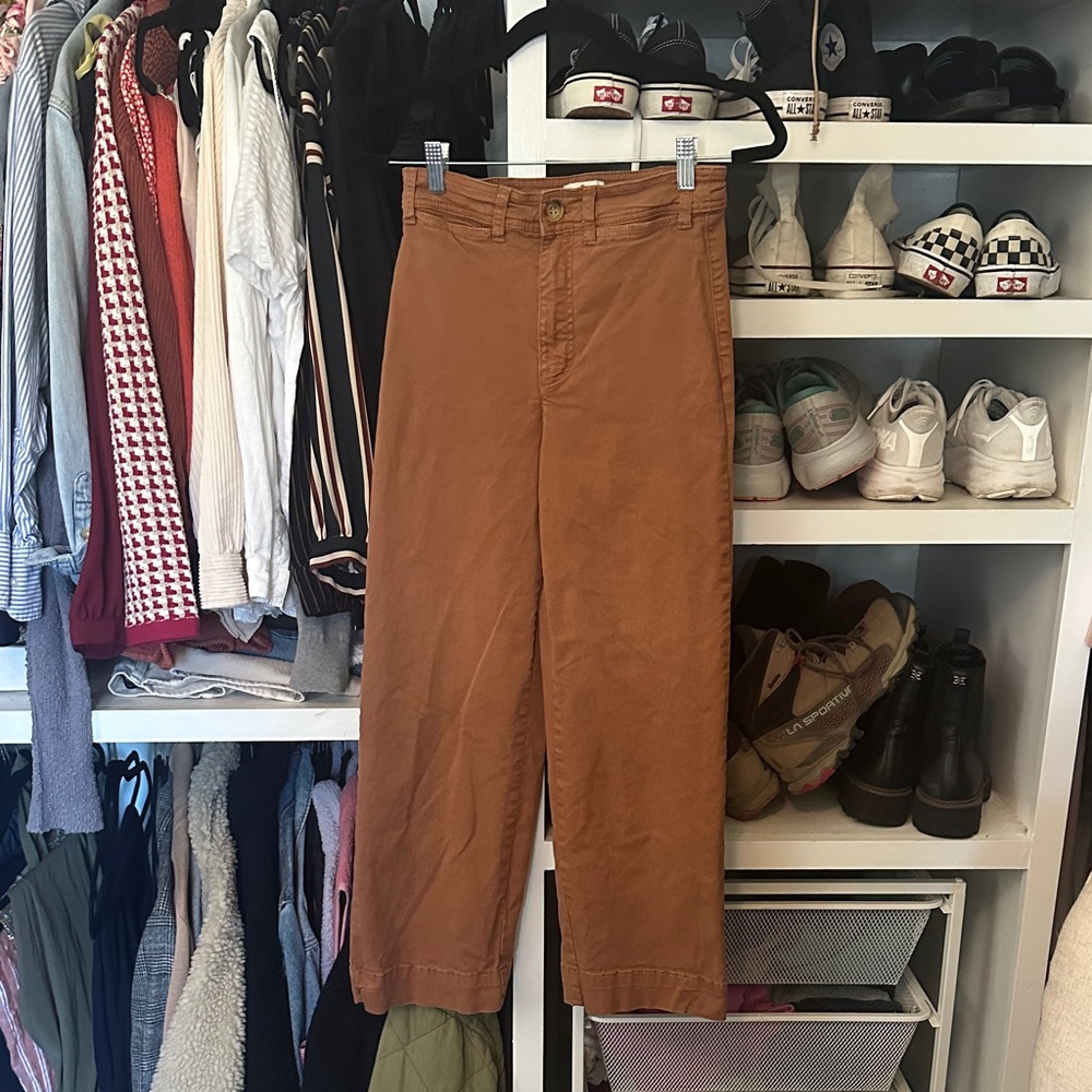 Marine Layer Tan/burnt orange Chinos